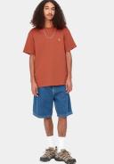 Carhartt WIP - Chase S/S T-Shirt - Phoenix/Gold, Red / XL | Feature
