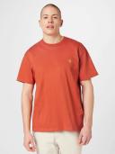 Carhartt WIP - Chase S/S T-Shirt - Phoenix/Gold, Red / XL | Feature