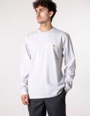 Carhartt WIP Chase T-Shirt I026392 Ash Heather/Gold