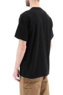 Carhartt WIP Chase T-Shirt - Piscine/Gold S