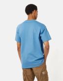 Carhartt WIP Chase T-Shirt - Piscine/Gold S