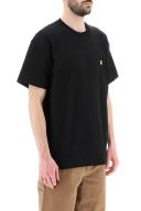 Carhartt WIP Chase T-Shirt - Piscine/Gold S