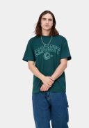 Carhartt WIP Coin Organic T-Shirt - Botanic Aqua Green - Men - Size XL