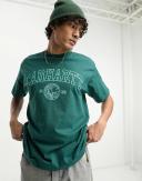 Carhartt WIP Coin Organic T-Shirt - Botanic Aqua Green - Men - Size XL