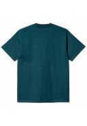 Carhartt WIP Coin Organic T-Shirt - Botanic Aqua Green - Men - Size XL