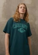 Carhartt WIP Coin Organic T-Shirt - Botanic Aqua Green - Men - Size XL