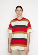 Carhartt WIP Crouser Striped T-Shirt in Red