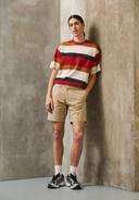 Carhartt WIP Crouser Striped T-Shirt in Red