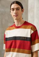 Carhartt WIP Crouser Striped T-Shirt in Red