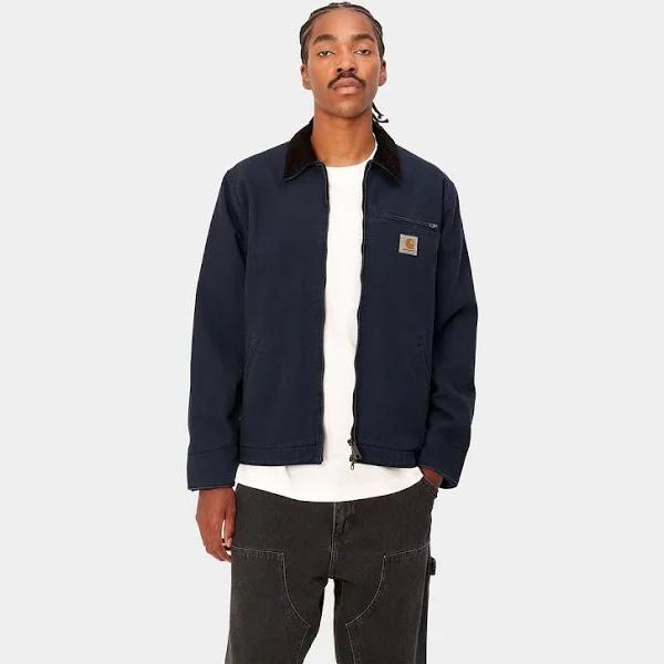 Carhartt WIP - Detroit 12oz Canvas Jacket - Mens - Blue Multi