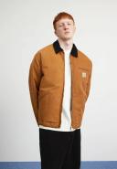 Carhartt WIP - Detroit 12oz Dearborn Organic-canvas Jacket - Mens - Brown Multi