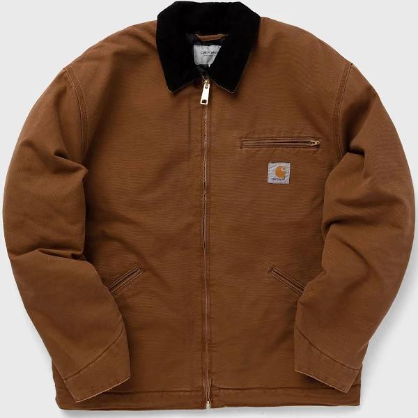 Carhartt WIP - Detroit 12oz Dearborn Organic-canvas Jacket - Mens - Brown Multi