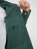 Carhartt WIP Detroit Jacket Dearborn Canvas, 12 oz - Botanic / Botanic Faded - XL - Men