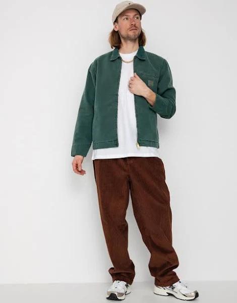Carhartt WIP Detroit Jacket Dearborn Canvas, 12 oz - Botanic / Botanic Faded - XL - Men