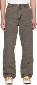 Carhartt WIP Double Knee Hose (Black Faded)