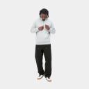 Carhartt WIP Double Knee Pant Dearborn Canvas, 12 oz - Black Rinsed - 40/34 - Men