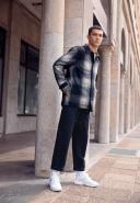 Carhartt WIP Double Knee Pant Dearborn Canvas, 12 oz - Black Rinsed - 40/34 - Men