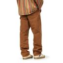 Carhartt WIP Double Knee Pant Dearborn Canvas, 12 oz - Tamarind Faded - 36/32 - Men