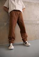 Carhartt WIP Double Knee Pant Dearborn Canvas, 12 oz - Tamarind Faded - 36/32 - Men