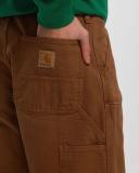 Carhartt WIP Double Knee Pant Dearborn Canvas, 12 oz - Tamarind Faded - 36/32 - Men
