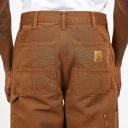 Carhartt WIP Double Knee Pant Dearborn Canvas, 12 oz - Tamarind Faded - 36/32 - Men