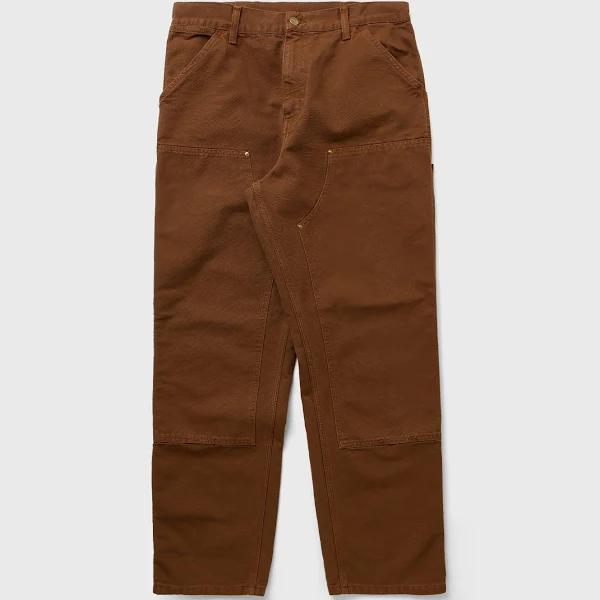 Carhartt WIP Double Knee Pant Dearborn Canvas, 12 oz - Tamarind Faded - 36/32 - Men