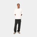 Carhartt WIP Double Knee Pant Smith Denim, 13.5 oz - Black Stone Washed - 31/34 - Men