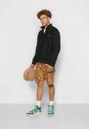 Carhartt WIP Half Zip American Script Sweat Dark Cedar Colour: Dark CE