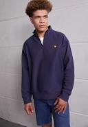 Carhartt WIP Half Zip American Script Sweat - Enzian - L - Men