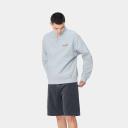 Carhartt WIP Half Zip American Script Sweat - Icarus - M - Men