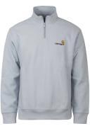 Carhartt WIP Half Zip American Script Sweat - Icarus - M - Men