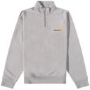Carhartt WIP Half Zip American Script Sweat - Marengo - 2XL - Men