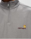 Carhartt WIP Half Zip American Script Sweat - Marengo - 2XL - Men