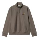 Carhartt WIP Half Zip American Script Sweat - Teide - 2XL - Men