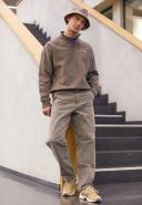 Carhartt WIP Half Zip American Script Sweat - Teide - L - Men