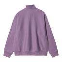 Carhartt WIP Half Zip American Script Sweat - Violanda - M - Men