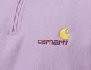 Carhartt WIP Half Zip American Script Sweat - Violanda - M - Men