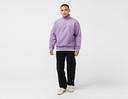 Carhartt WIP Half Zip American Script Sweat - Violanda - M - Men