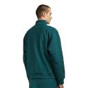 Carhartt WIP Half Zip American Script Sweatshirt in Botanic S
