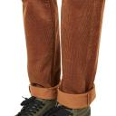 Carhartt WIP Klondike Pant Albany Corduroy, 9.4 oz - Hamilton Brown Rinsed - 31/34 - Men