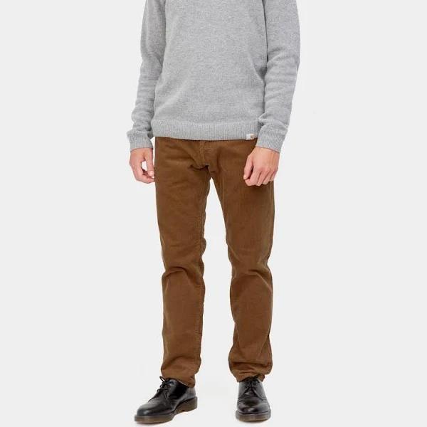 Carhartt WIP Klondike Pant Albany Corduroy, 9.4 oz - Hamilton Brown Rinsed - 31/34 - Men