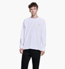 Carhartt WIP L/S Chase T-Shirt White Gold-XL