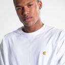 Carhartt WIP L/S Chase T-Shirt White Gold-XL