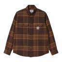 Carhartt WIP L/S Wallace Shirt - Wallace Check / Ale - 2XL - Men