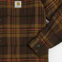 Carhartt WIP L/S Wallace Shirt - Wallace Check / Ale - XL - Men
