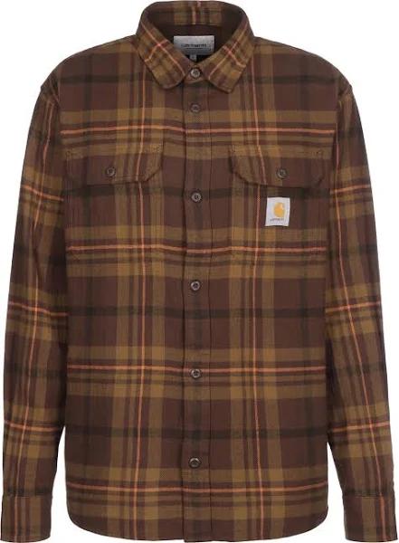 Carhartt WIP L/S Wallace Shirt - Wallace Check / Ale - XL - Men