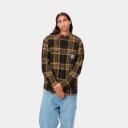 Carhartt WIP L/S Wallace Shirt - Wallace Check / Black - XL - Men