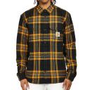 Carhartt WIP L/S Wallace Shirt - Wallace Check / Black - XL - Men