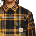 Carhartt WIP L/S Wallace Shirt - Wallace Check / Black - XL - Men