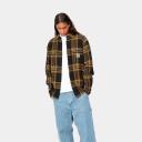 Carhartt WIP L/S Wallace Shirt - Wallace Check / Black - XL - Men